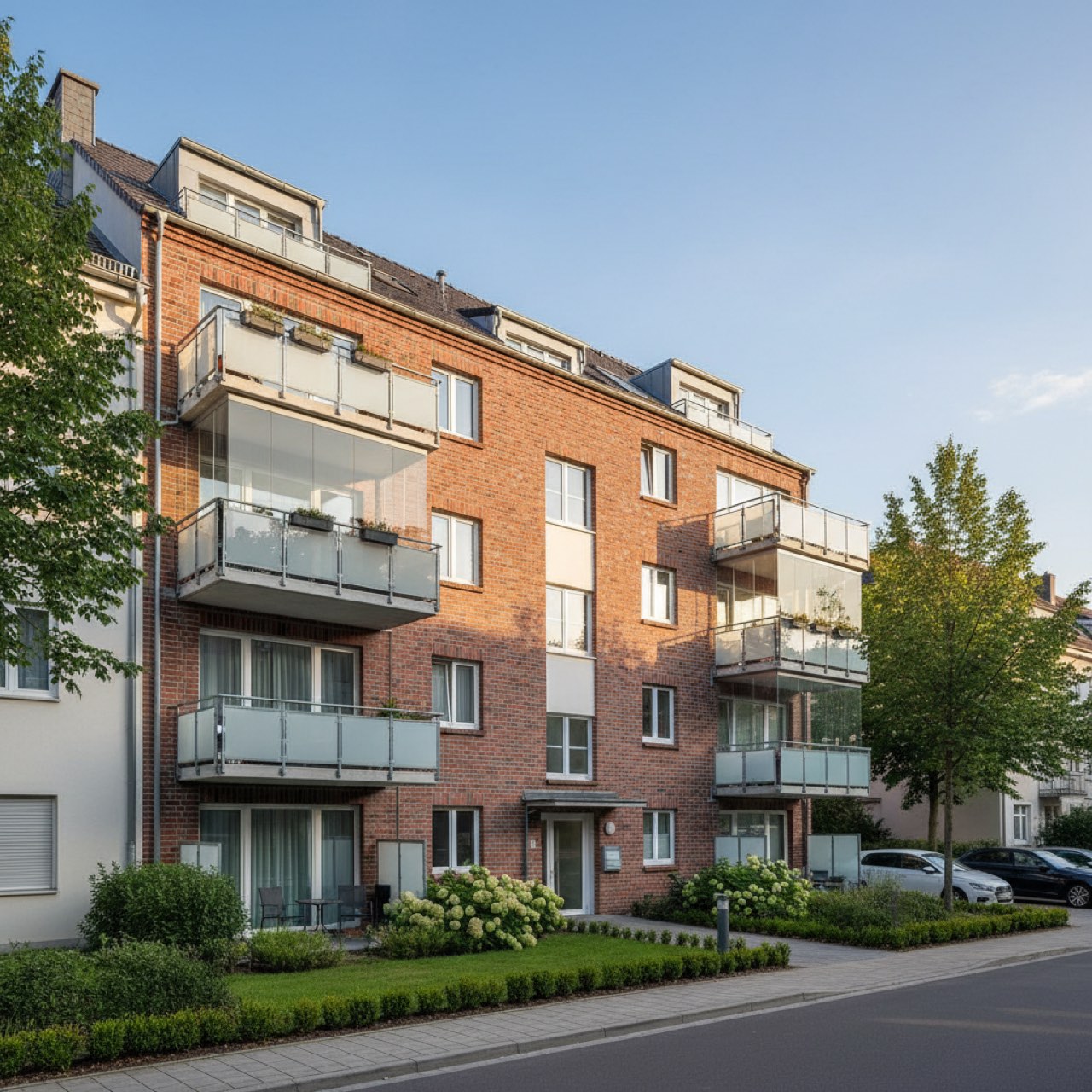 Vermietetes Mehrfamilienhaus aus Backstein als Renditeobjekt fuer das Ertragswertverfahren